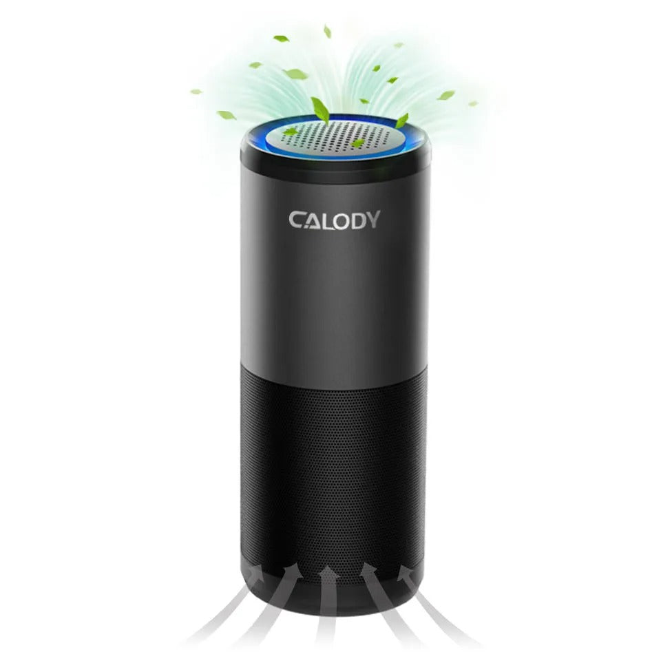 Portable Car Air Purifier with HEPA Filter | Ultra Quiet Smoke & Odor Eliminator (30dB)