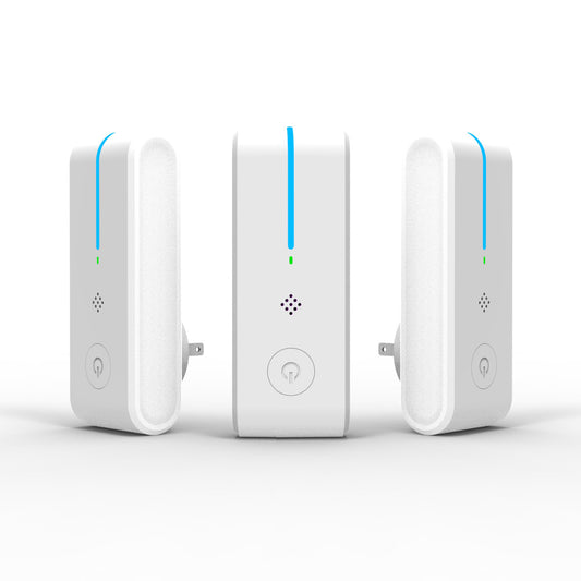 Plug-and-Play Ionic Air Purifier: No Filter Needed, Silent Odor Eliminator for Bedroom & Living Room