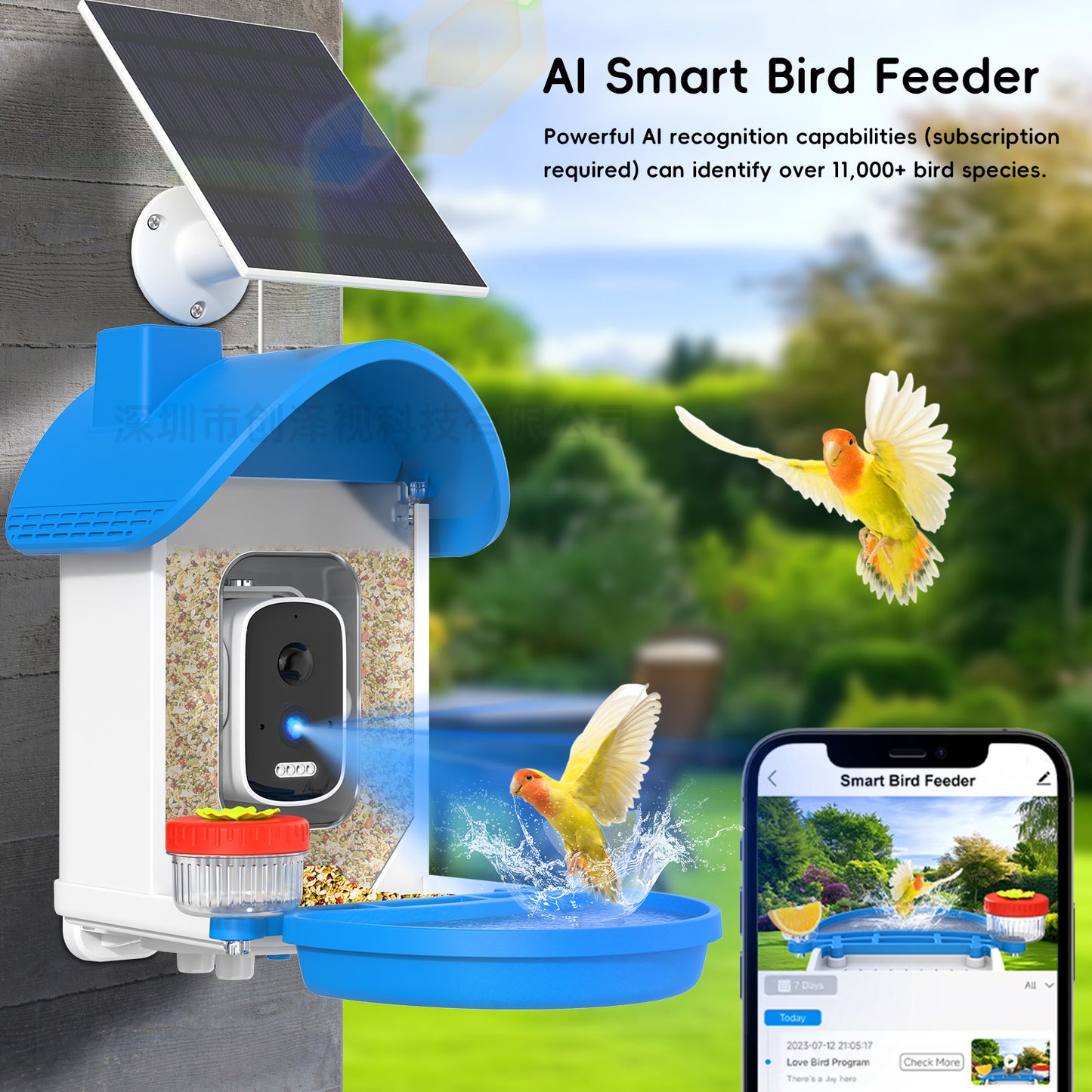 Smart Bird Feeder with Camera