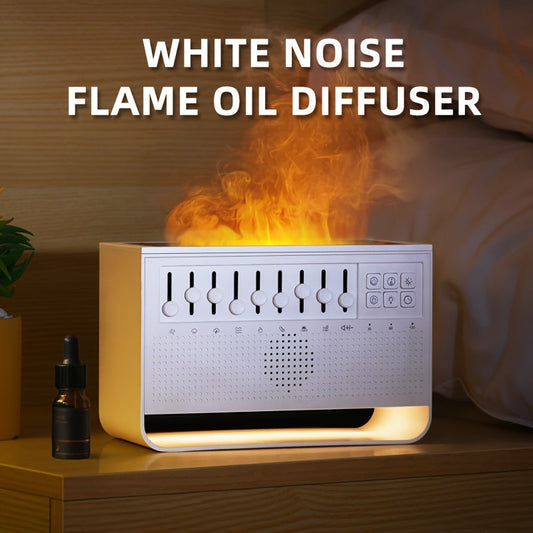 White Noise Aroma Diffuser White Noise Water Mist Humidification Speaker Christmas Thanksgiving Birthday Gift